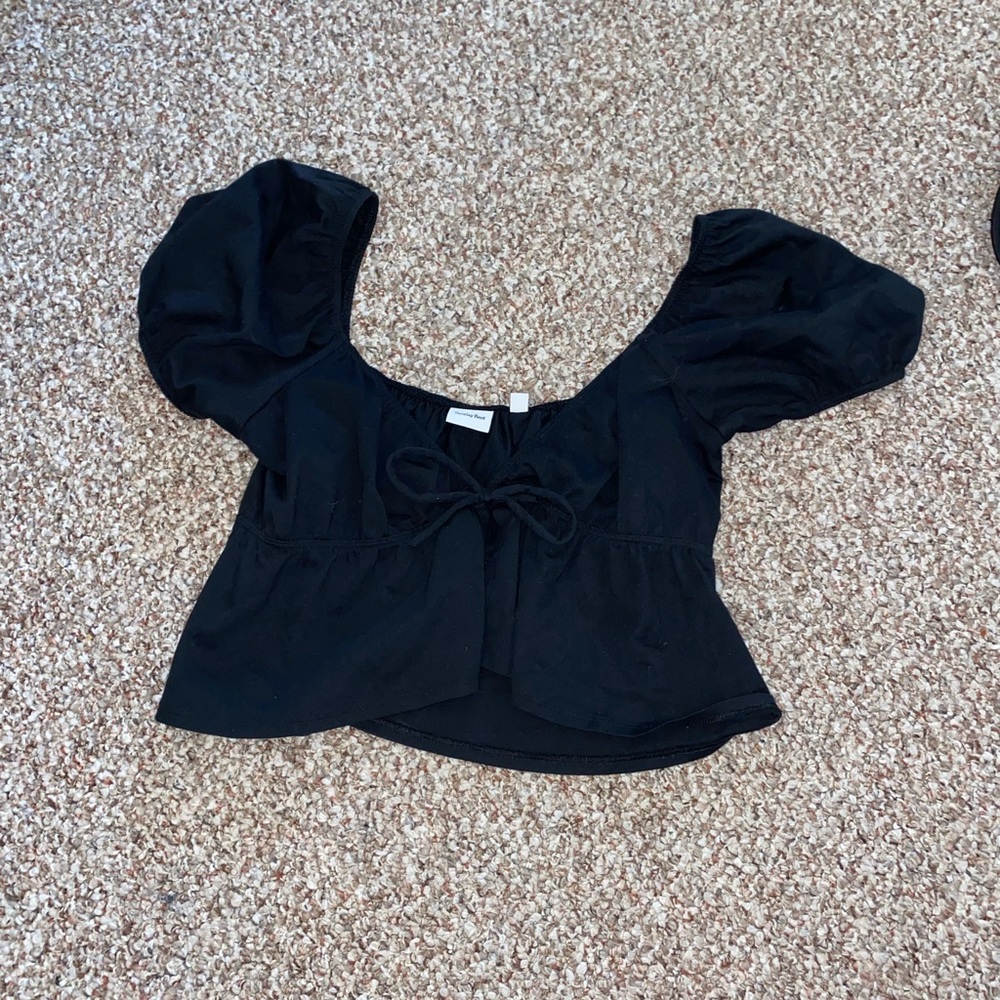 Sunday Best aritzia puff sleeve top
